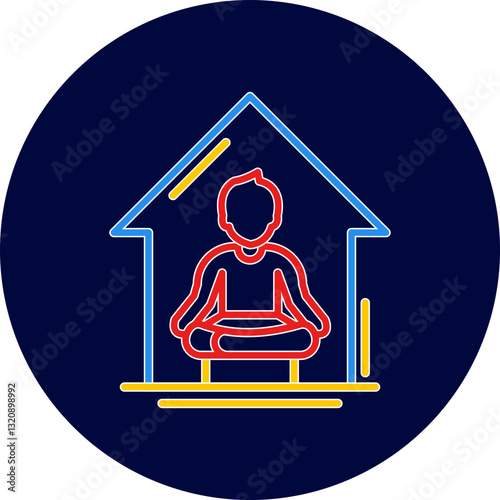 Yoga At home Icon