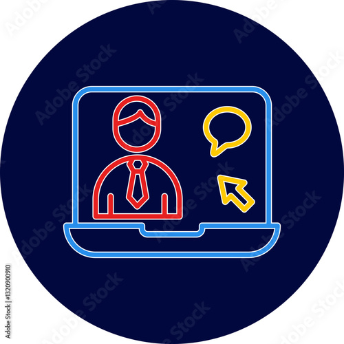 Online Interview Icon