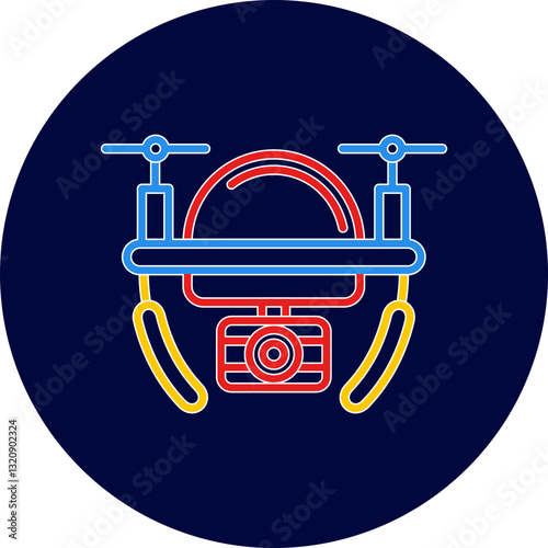 Camera Drone Icon