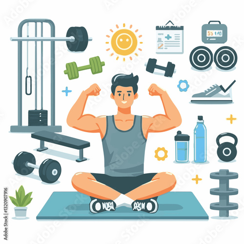 gym, fitness, healthy, exercise, training, sport, workout, fit, equipment, health, lifestyle, activity, body, interior, club, athlete, power, strength, woman, active, bodybuilding, background, weight,