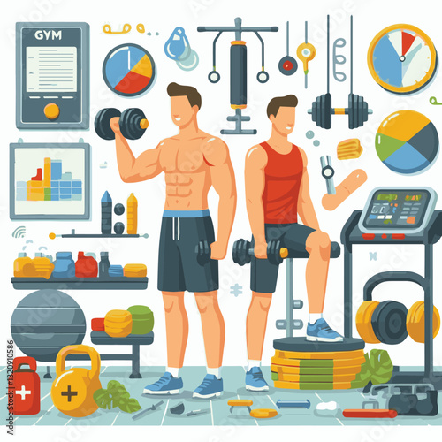 gym, fitness, healthy, exercise, training, sport, workout, fit, equipment, health, lifestyle, activity, body, interior, club, athlete, power, strength, woman, active, bodybuilding, background, weight,