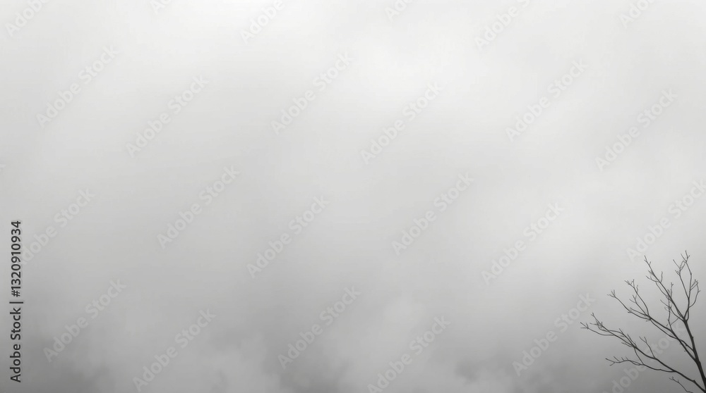 Thick fog in classic black and white, creating a timeless and elegant atmosphere with low visibility in a random background template illustration style Thick fog in classic black and white, creating a timeless and elegant atmosphere with low visibility in a random background template illustration style