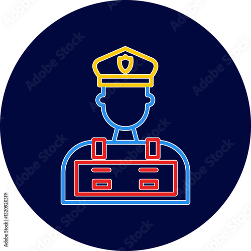 Police Man Icon
