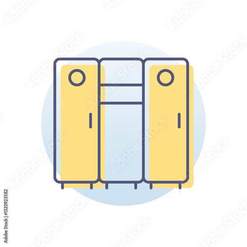 Dressing Room Vector icon