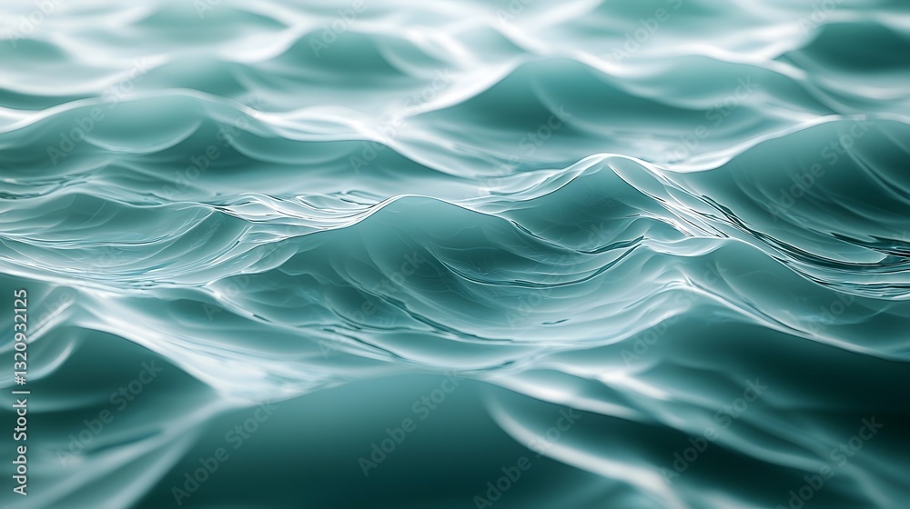Obraz premium Minimalist Organic Water Ripple Background with Soft Flowing Gradients and Smooth Wave Textures