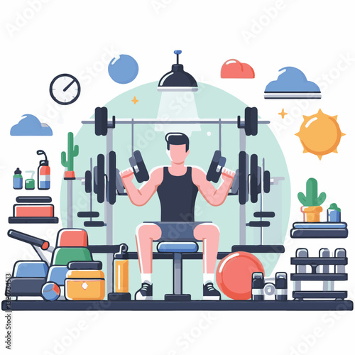gym, fitness, healthy, exercise, training, sport, workout, fit, equipment, health, lifestyle, activity, body, interior, club, athlete, power, strength, woman, active, bodybuilding, background, weight,