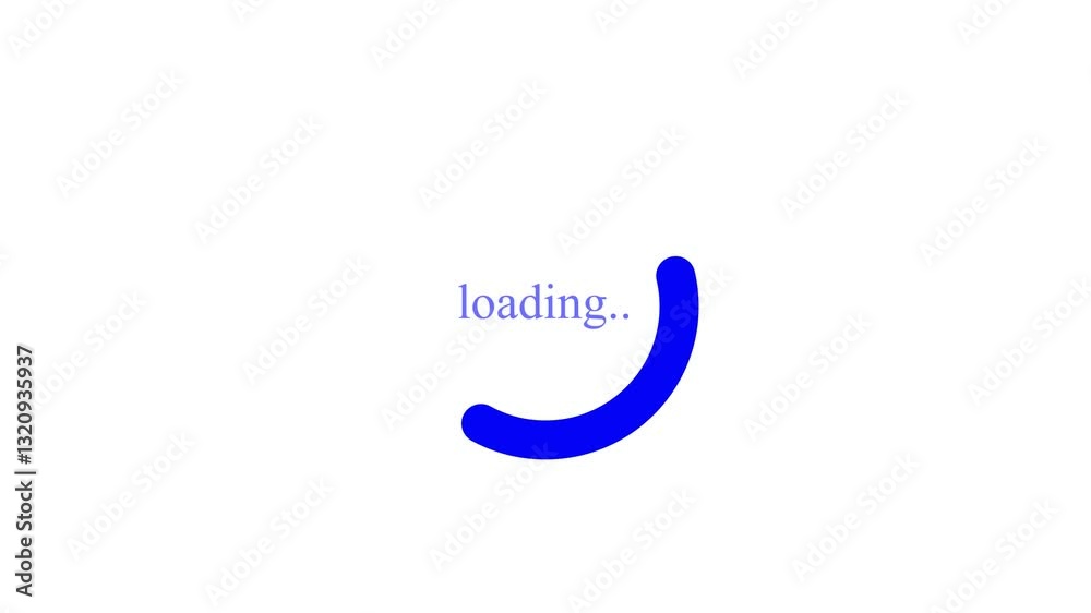 Counter timer 0 to 100 percent Outer circle blue Animation, Circle loading icon animation progress bar on white background. Counter timer 0 to 100 percent Outer circle blue Animation, Circle loading icon animation progress bar on white background.
