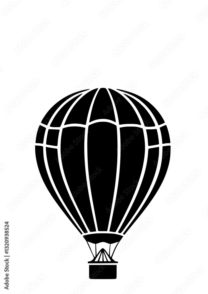 Naklejka premium hot air balloon