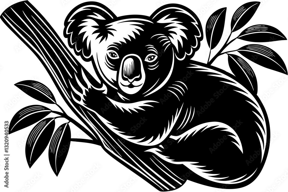 custom made wallpaper toronto digitalCreative Anamal silhouette vector style with white background