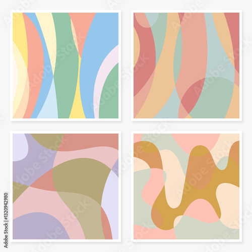 Abstract background with hand drawn doodle lines art.