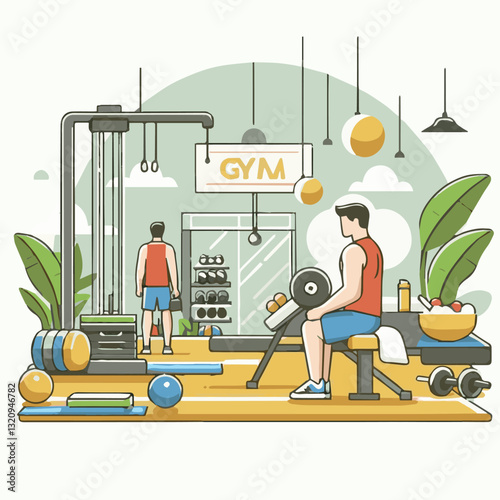 gym, fitness, healthy, exercise, training, sport, workout, fit, equipment, health, lifestyle, activity, body, interior, club, athlete, power, strength, woman, active, bodybuilding, background, weight,