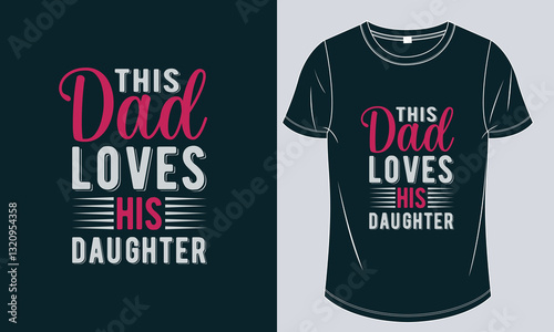father dad t-shirt design