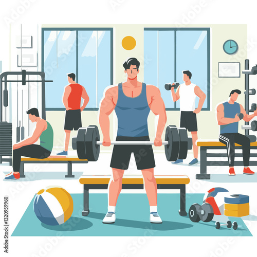 gym, fitness, healthy, exercise, training, sport, workout, fit, equipment, health, lifestyle, activity, body, interior, club, athlete, power, strength, woman, active, bodybuilding, background, weight,