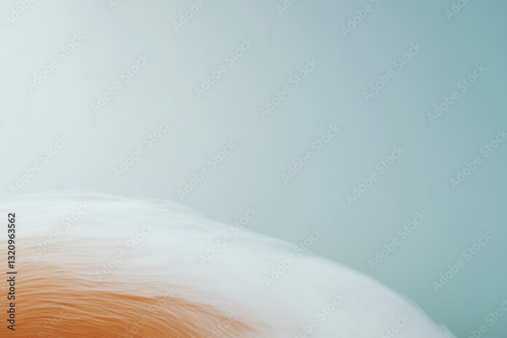 Obraz premium Soft gradients blend seamlessly, highlighting gentle textures an