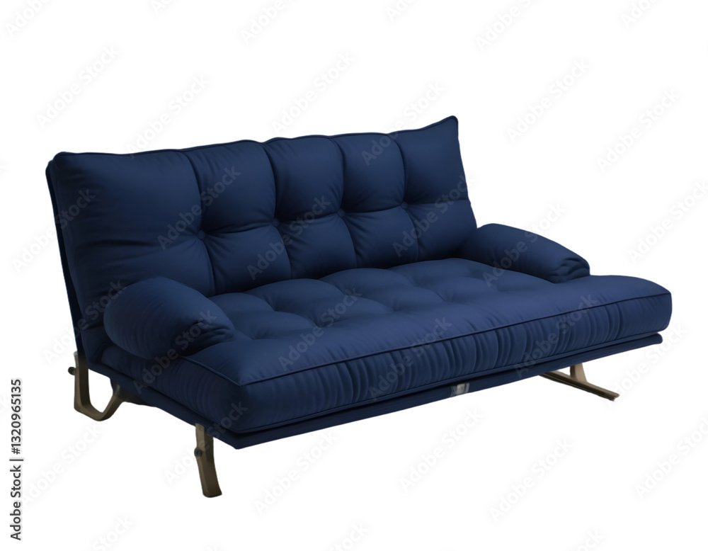 Obraz premium Sofa isolated on a transparent background