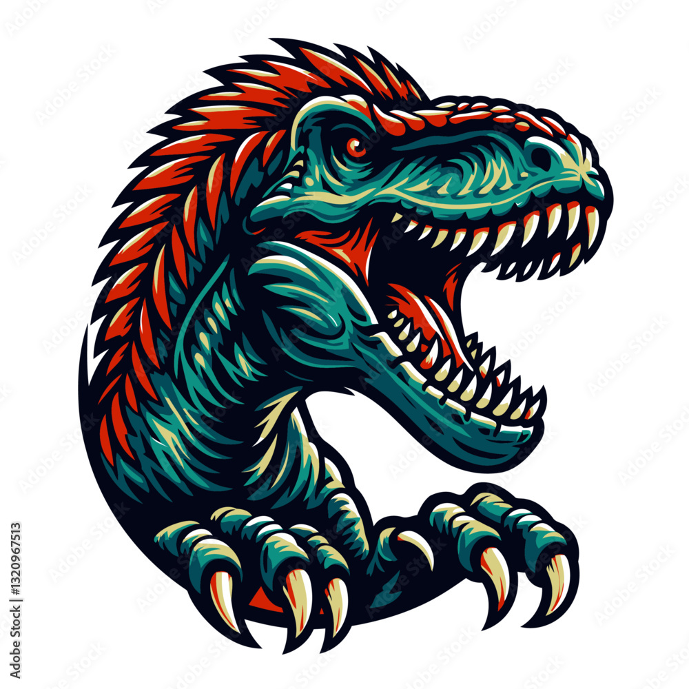 custom made wallpaper toronto digitalDinosaur vector and illustraions.