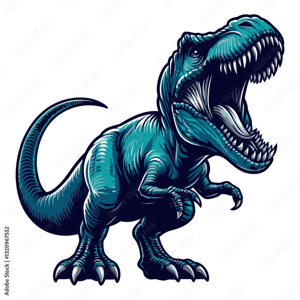 Fototapeta premium Dinosaur vector and illustraions.