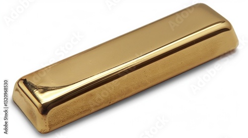 Gold Bar: A gleaming block of gold, rectangular in shape, commonly kept for investment purposes or as a valuable store of wealth.
 photo