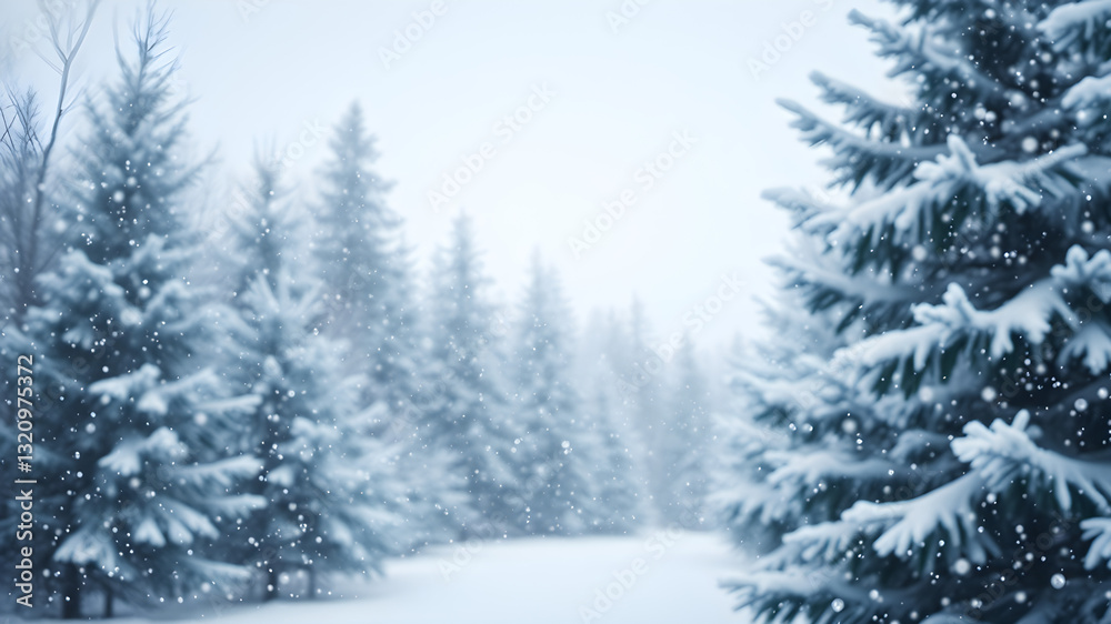 Snowflakes Dance in a Soft Light, Blanketing a Quiet Landscape in a Serene, Frosty Haze. Snowflakes Dance in a Soft Light, Blanketing a Quiet Landscape in a Serene, Frosty Haze.