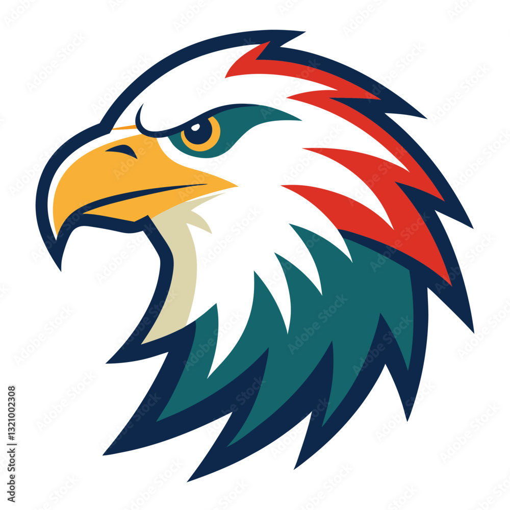 Obraz premium bald eagle head
