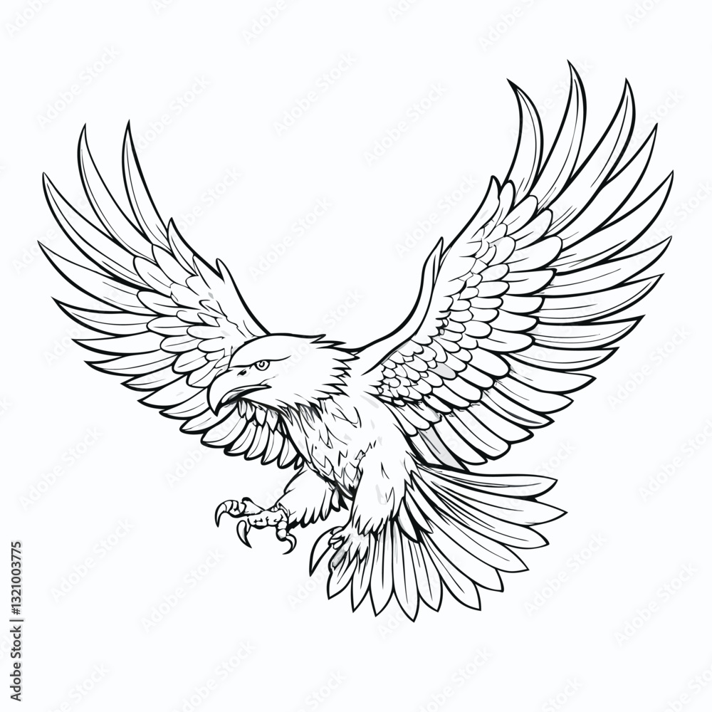 vector illustration of a bird vector illustration of a bird