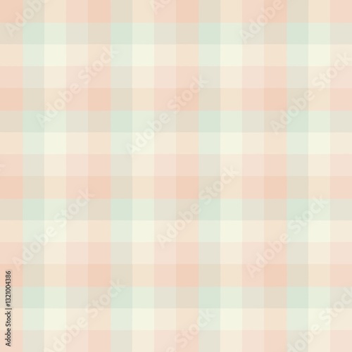 Seamless checkered pattern in pastel colors.  Ideal for delicate look, wedding, birthday, summer dress, children party,  bed linen, gifts, fabric, textile,  gift paper, packaging, home decor. 