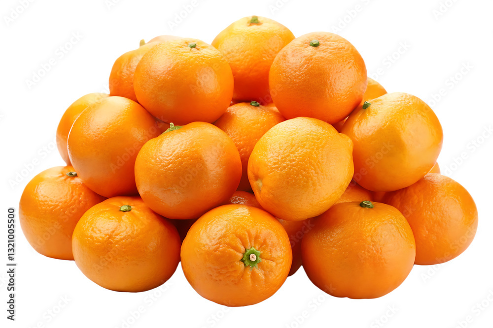 pile of fresh oranges image isolated on transparent background pile of fresh oranges image isolated on transparent background