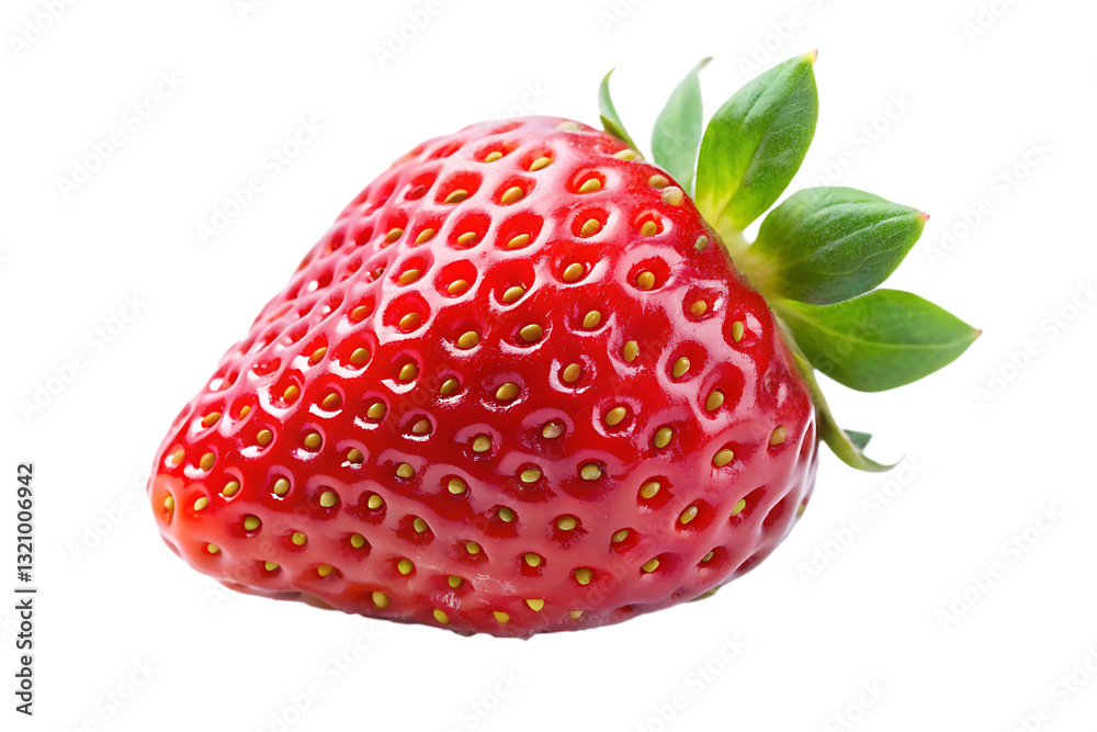 red strawberry image isolated on transparent background red strawberry image isolated on transparent background