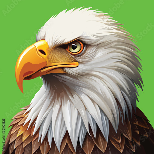 bald eagle portrait