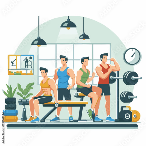 gym, fitness, healthy, exercise, sport, equipment, workout, training, health, lifestyle, body, fit, activity, interior, club, power, strength, athlete, weight, treadmill, trainer, background, woman, a