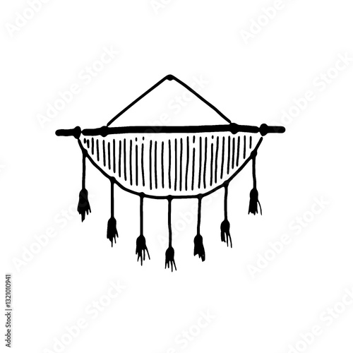A clean and creative black and white vector design featuring abstract, floral, geometric, or symbolic elements. Perfect for logos, branding, tattoos, signage, and decorative digital use.