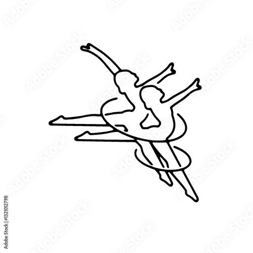 A high-quality vector illustration featuring individual designs for women's fashion and sports themes. Perfect for branding, logos, and creative identity, these stylish graphics include high heels,