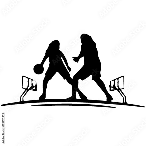 A high-quality vector illustration featuring individual designs for women's fashion and sports themes. Perfect for branding, logos, and creative identity, these stylish graphics include high heels,