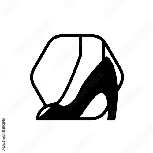A high-quality vector illustration featuring individual designs for women's fashion and sports themes. Perfect for branding, logos, and creative identity, these stylish graphics include high heels,