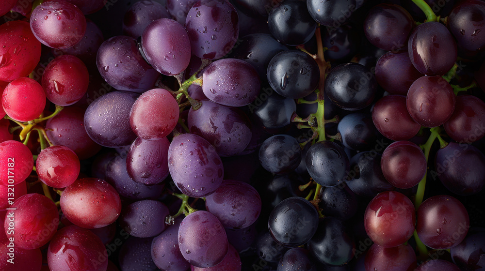 Fototapeta premium purple grapes