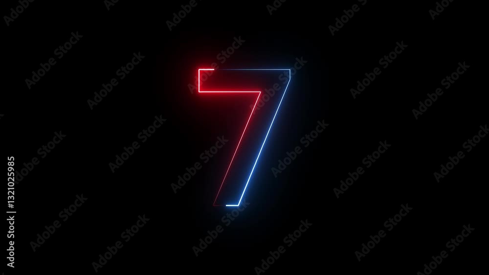 A neon A neon
