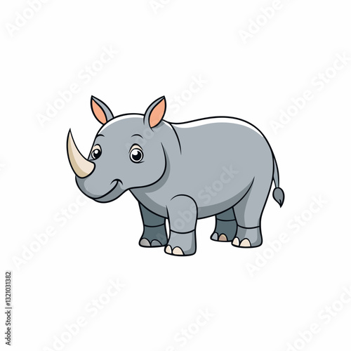 rhino vector illustration