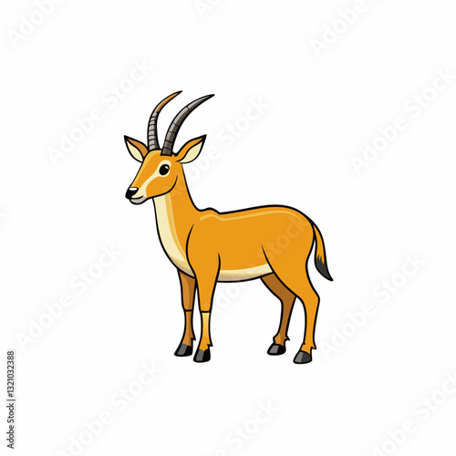 antelope vector illustration