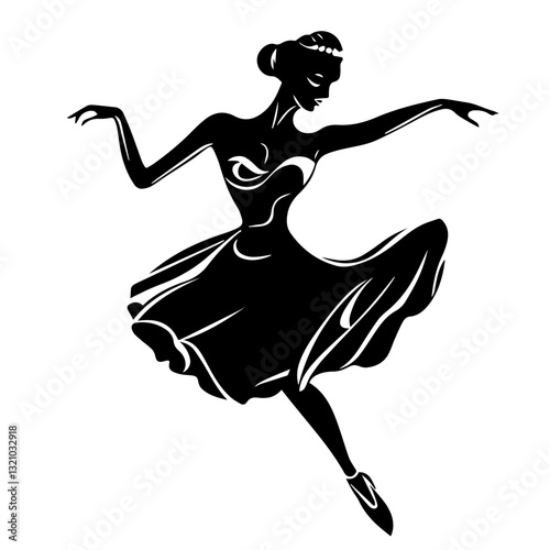 Ballroom Dance Poses in Silhouette: Artistic Depictions of Movement and Elegance