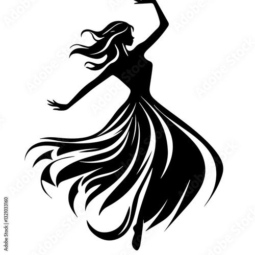 Ballroom Dance Poses in Silhouette: Artistic Depictions of Movement and Elegance