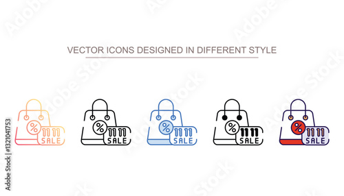 11 11 Sale icon design with white background stock illustration