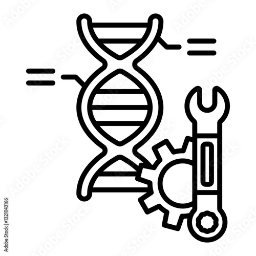 Genetic engineering Icon