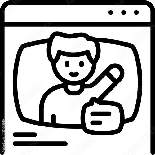 video streaming icon