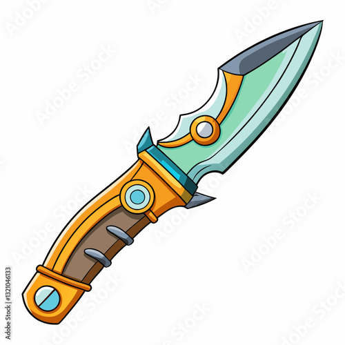 illustration of a whisperwind  knife