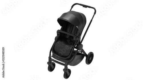 stroller isolated on transparent