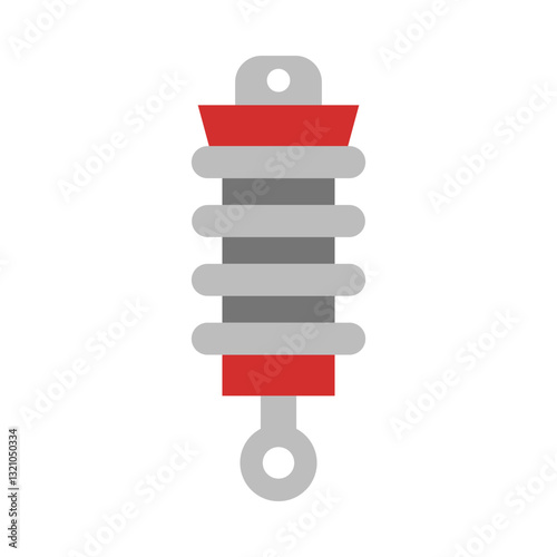 Shock Absorber flat icon
