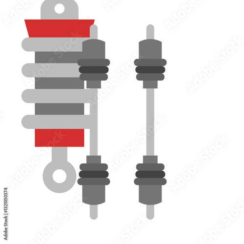 Drive Shaft flat icon