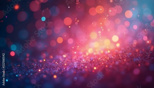 Abstract colorfull light like shimme is also shimmering all-purpose use, a beautiful combination of colors dramatic like fairy tales , curtain is falling and the curtain is full of beautiful and drama