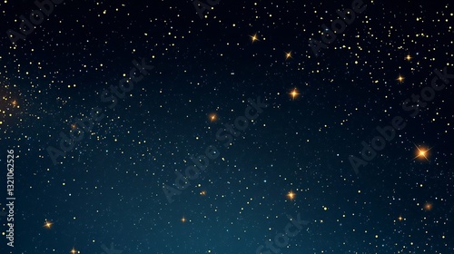 Detailed Vector Illustration of Realistic Stars and Planets Background for Professional Designs