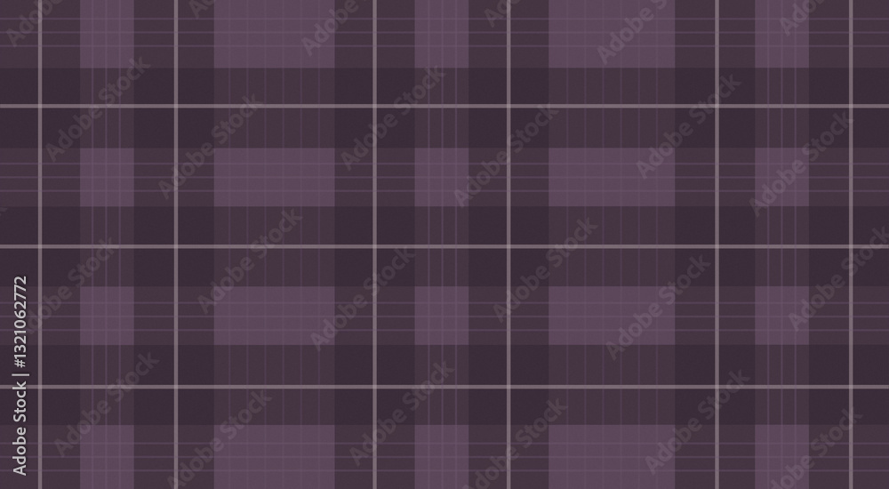 Obraz premium Purple checkered pattern. Vintage seamless grid design 